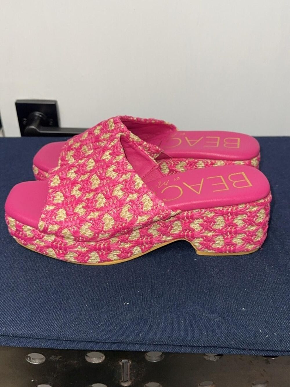 Matisse | Cruz Sandal in Hot Pink | Women's Size 9 - Picture 8 of 12